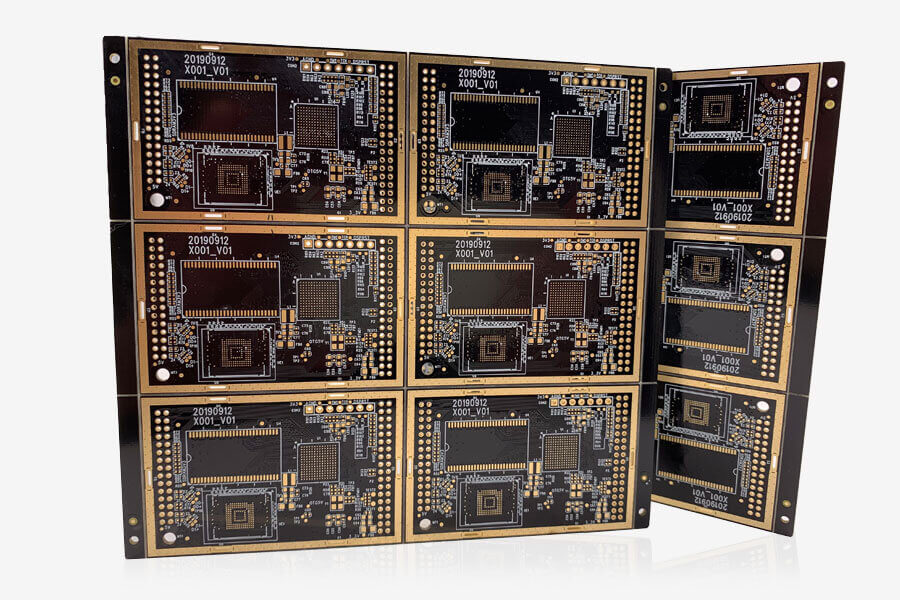 雙面黑油線路板 雙面黑油PCB